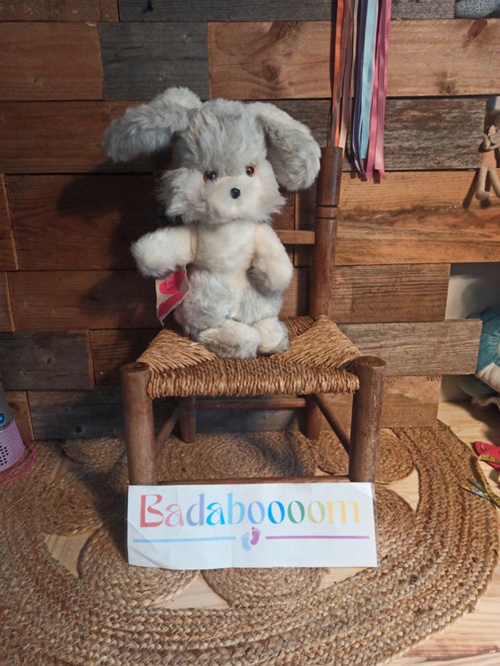 Peluche chien vintage neuf Nounours