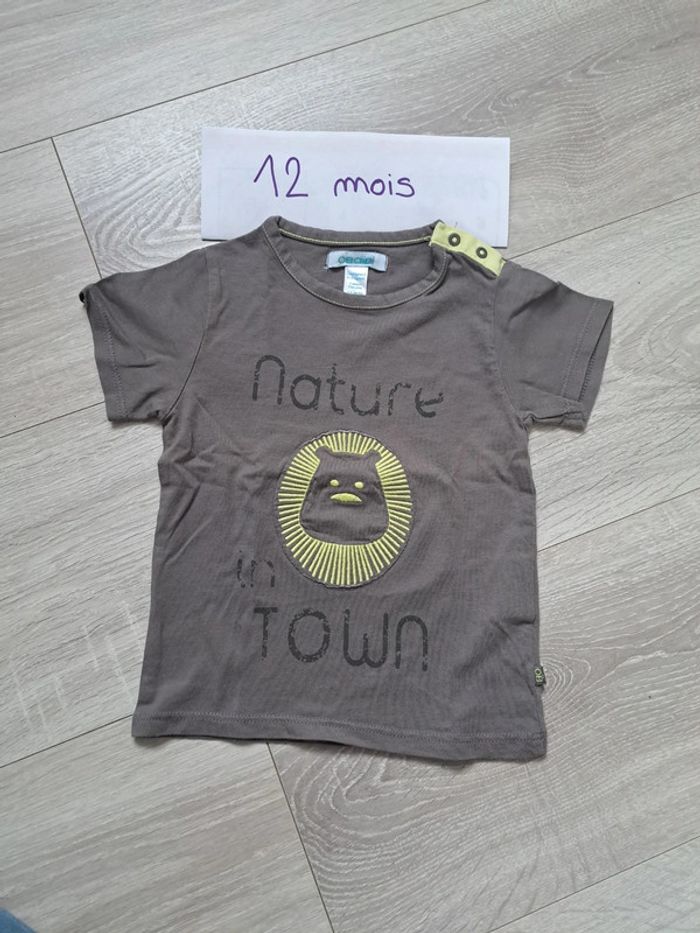 T-shirt manches courtes 12 mois