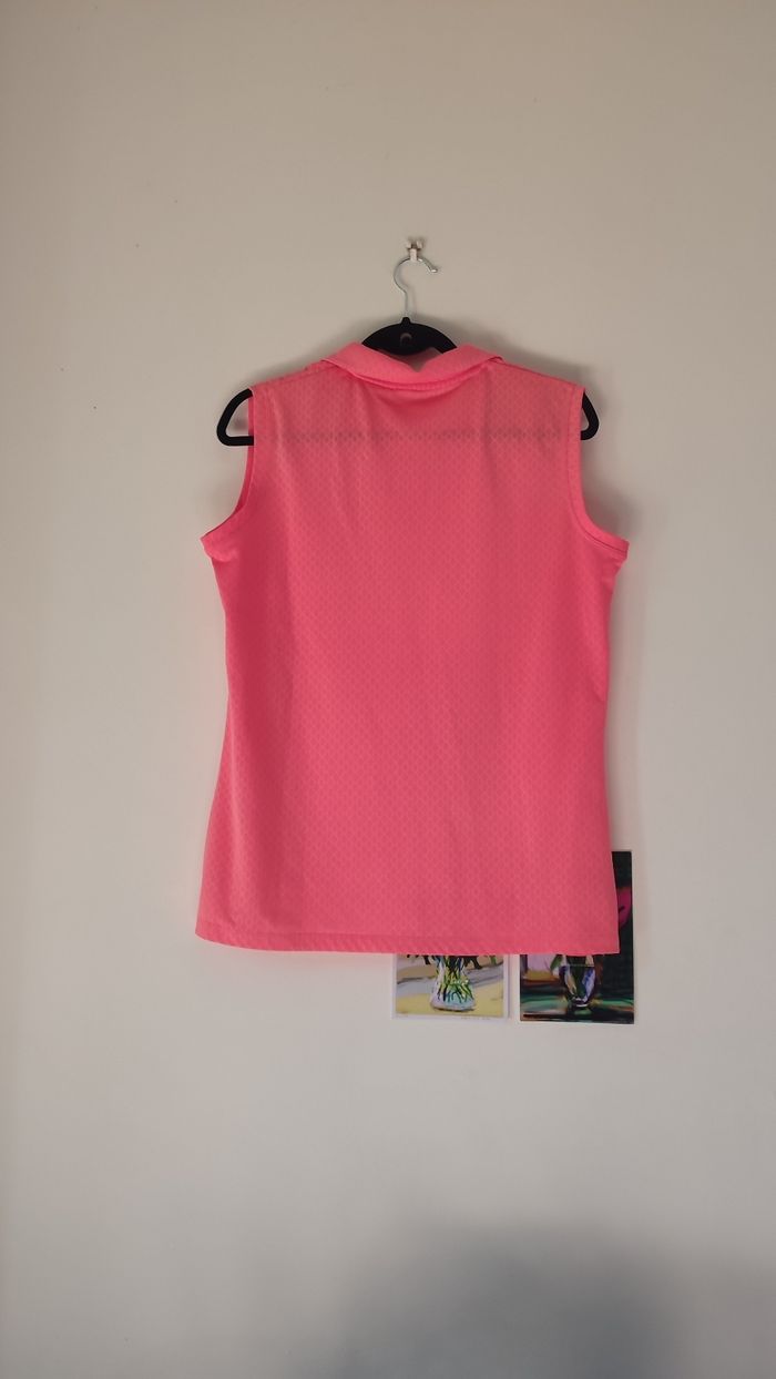 Polo chervò sans manches T42 neuf - photo numéro 2