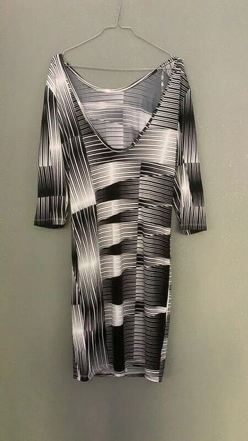 Robe trompe-l’œil manches 3/4 TL