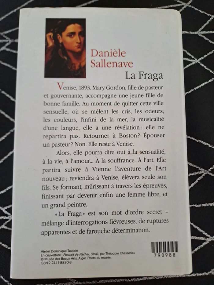 Livre La Fraga, Danièle Sallenave - photo numéro 2