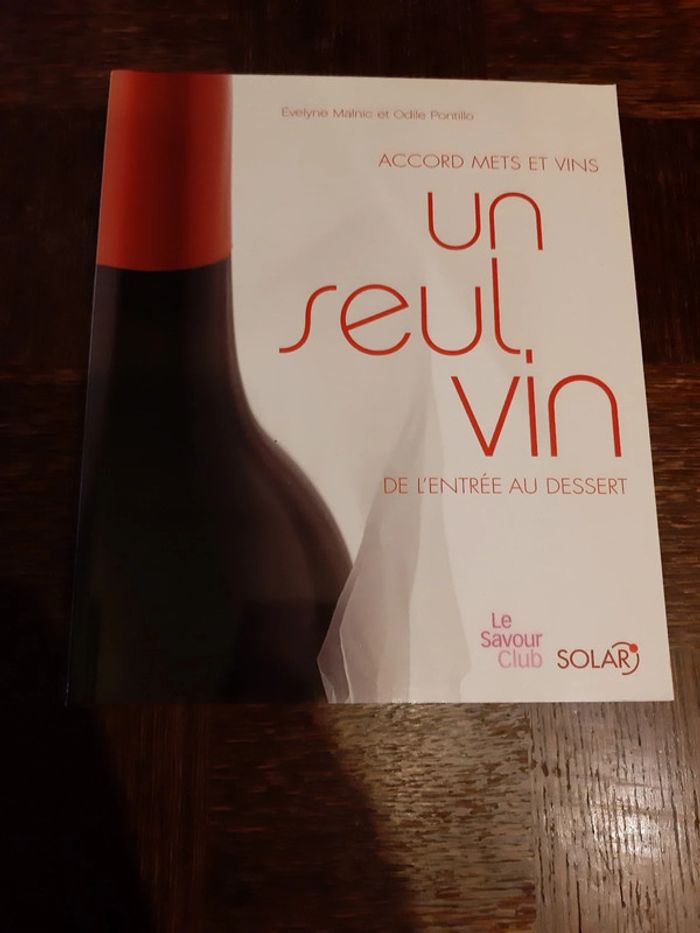 Livre accord mets et vins