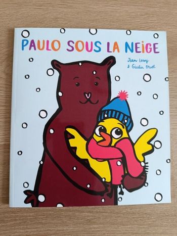 Livre Paulo sous la neige école des loisirs