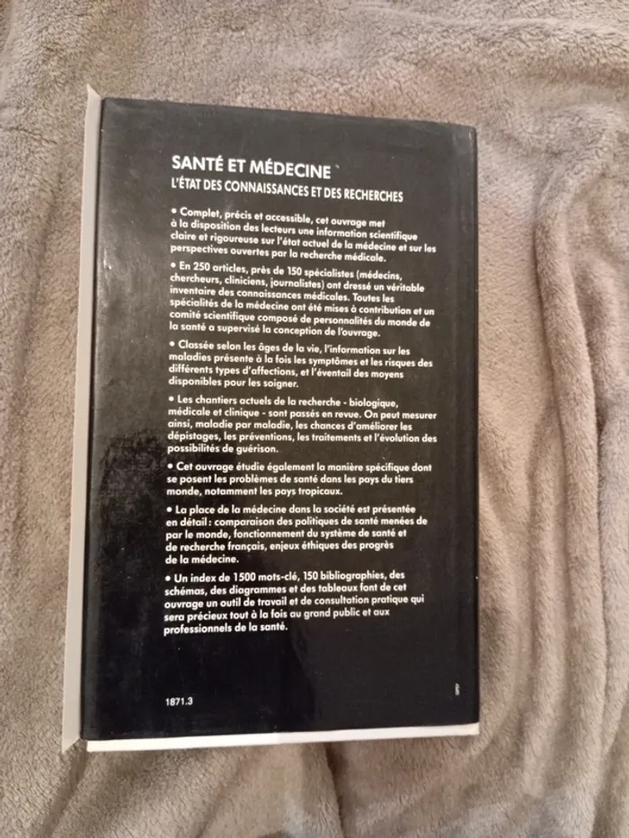 Livre Santé et médecin l'état des connaissances et des recherches - photo numéro 3