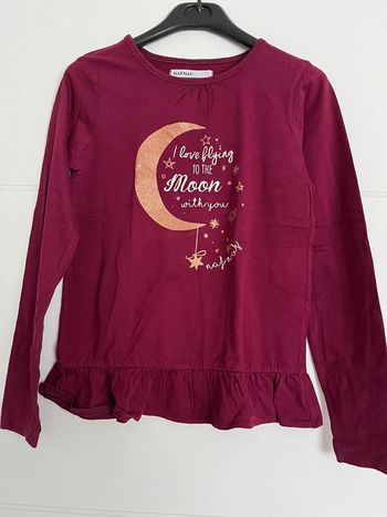 T-shirt fille manches longues 10 ans