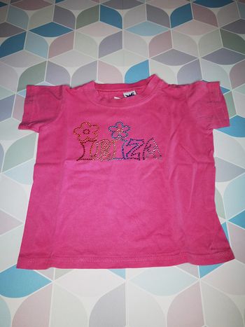 D3181 - tee-shirt fille 2 ans