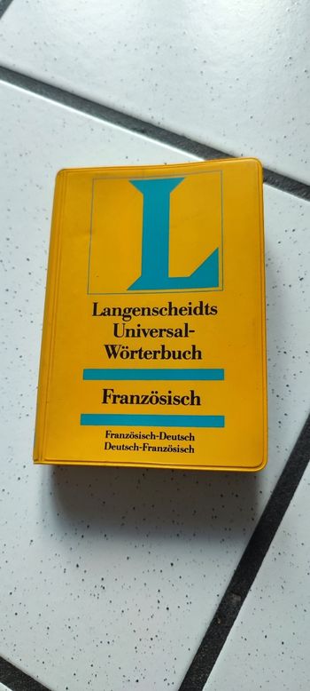 Dictionnaire de poche allemand