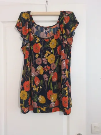 Tee shirt fleuri