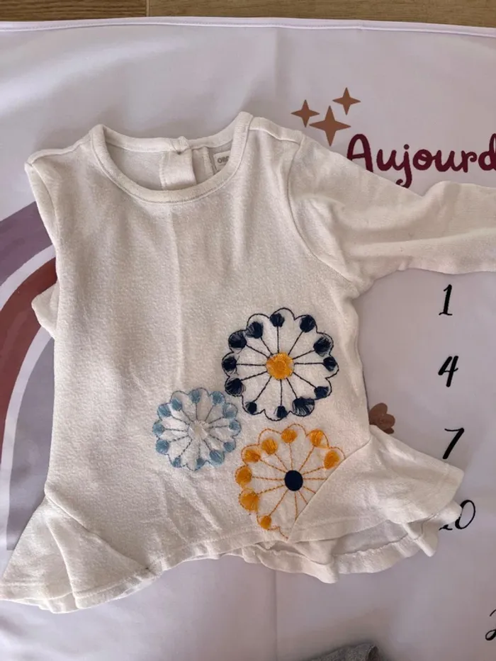 🌸👧 Ensemble bébé fille Orchestra – Taille 18 mois - photo numéro 2