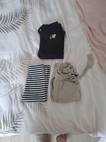 Lot de pantalons bébé fille