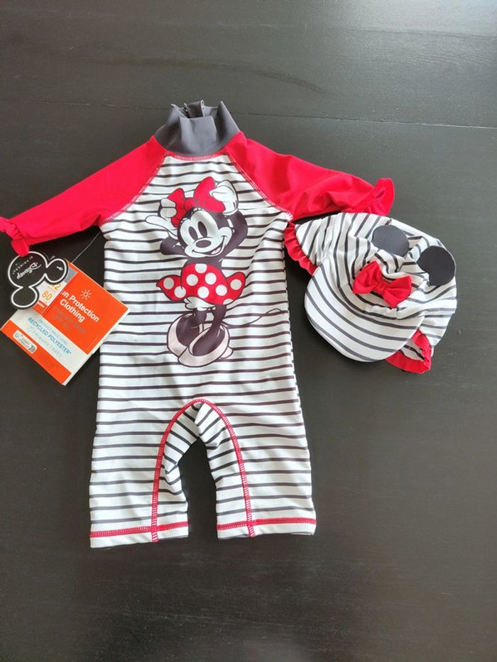 Maillot de bain 1 pièce+ casquette