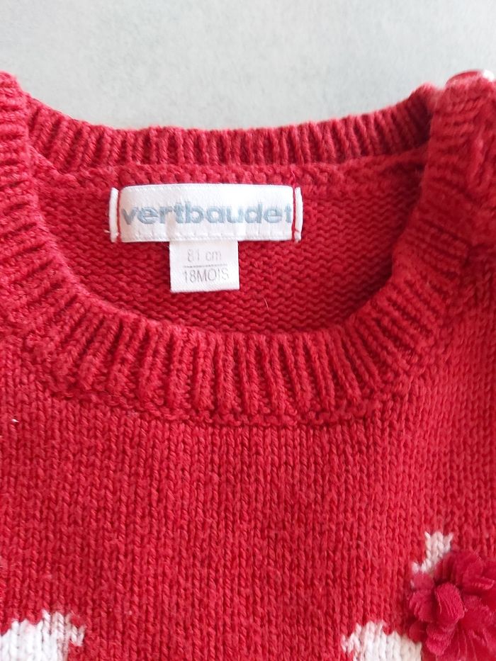 Pull Noël fille 18 mois - photo numéro 3