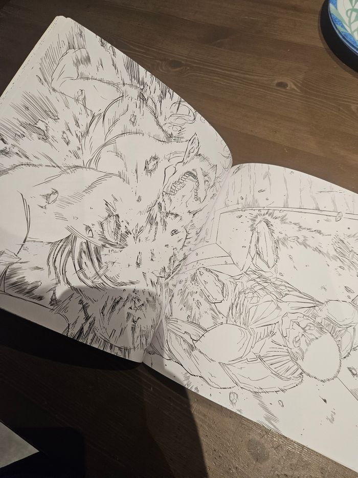 Coloriage manga l'attaque des titans - photo numéro 6