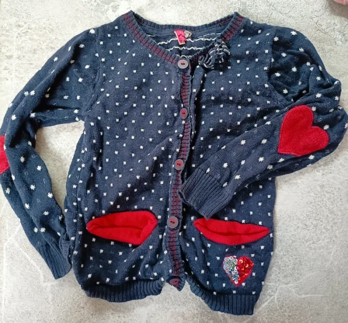 Gilet bleu marine