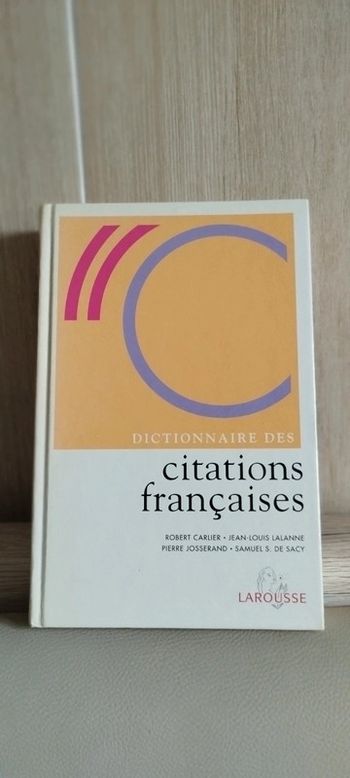 Dictionnaire des citations françaises