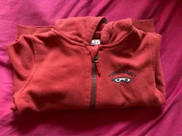 DON Veste rouge Gémo