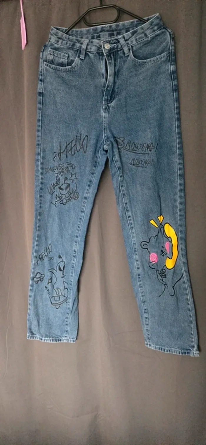Jean's imprimé XS