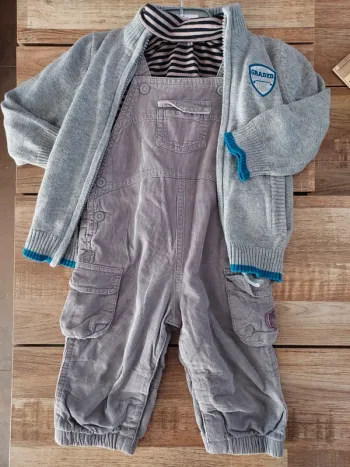 Ensemble salopette 9mois
