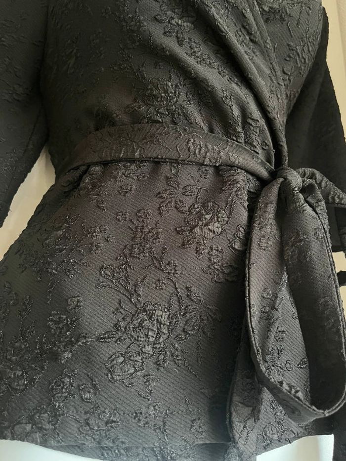 Blouse cache cœur ichi taille m - photo numéro 3