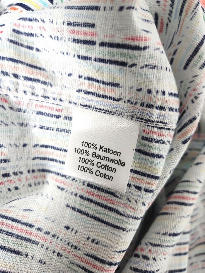 Chemise Giordano à motif coloré - Taille M - photo numéro 6