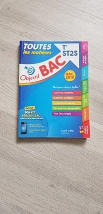 Manue "Objectif bac" pour bac STSS/ST2S