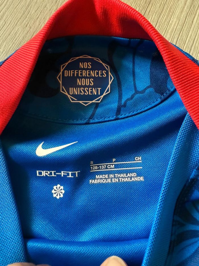 Maillot foot équipe de France FFF officiel - photo numéro 2