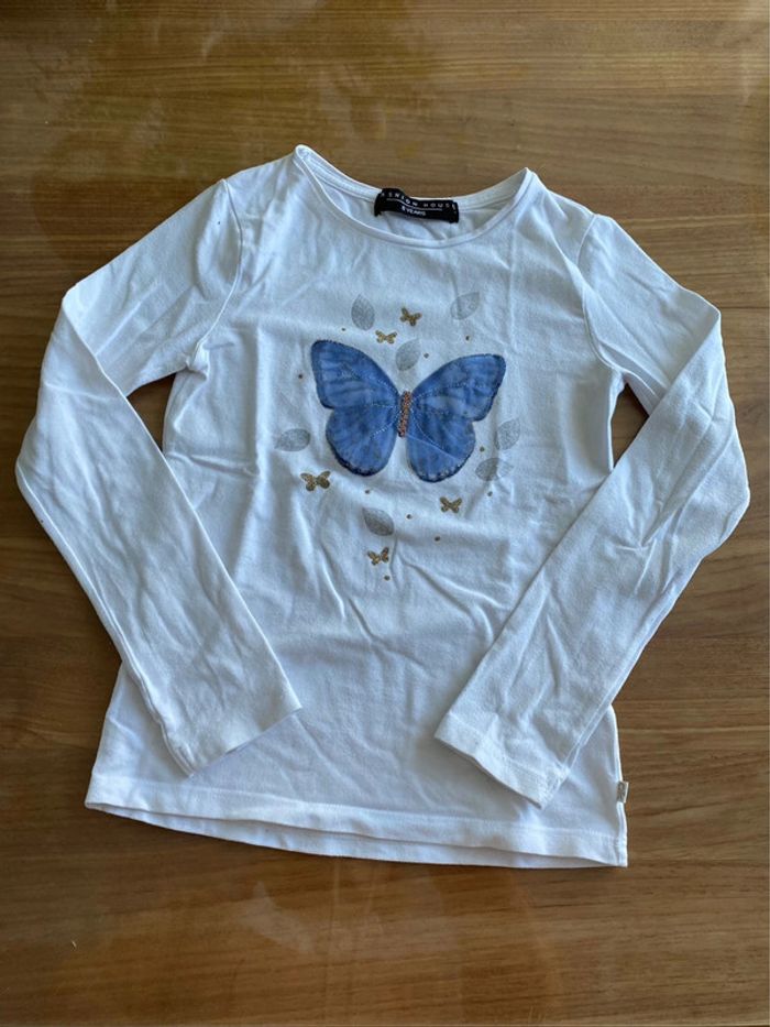 T-shirt papillon 8 ans fashion house