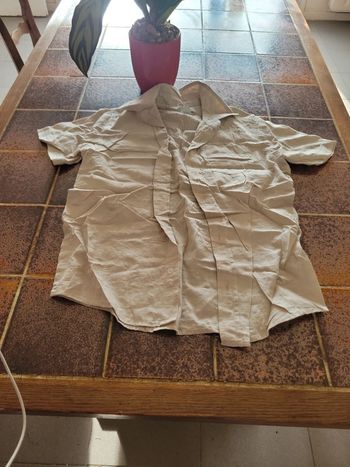 Chemise manches courtes mixte