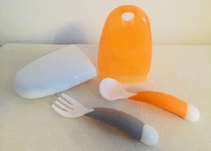 Set couvert de voyage bébé confort avec étui de transport neuf - photo numéro 4