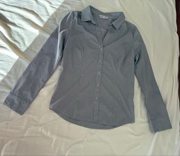 Chemise grise à rayures Taille 42