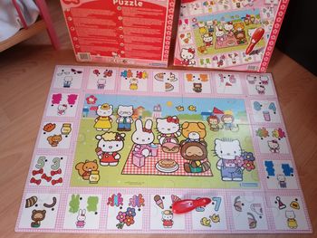 Puzzle interactives quiz complet Hello Kitty
