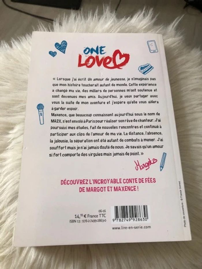 Livre One Love de Margot Malmaison - photo numéro 3