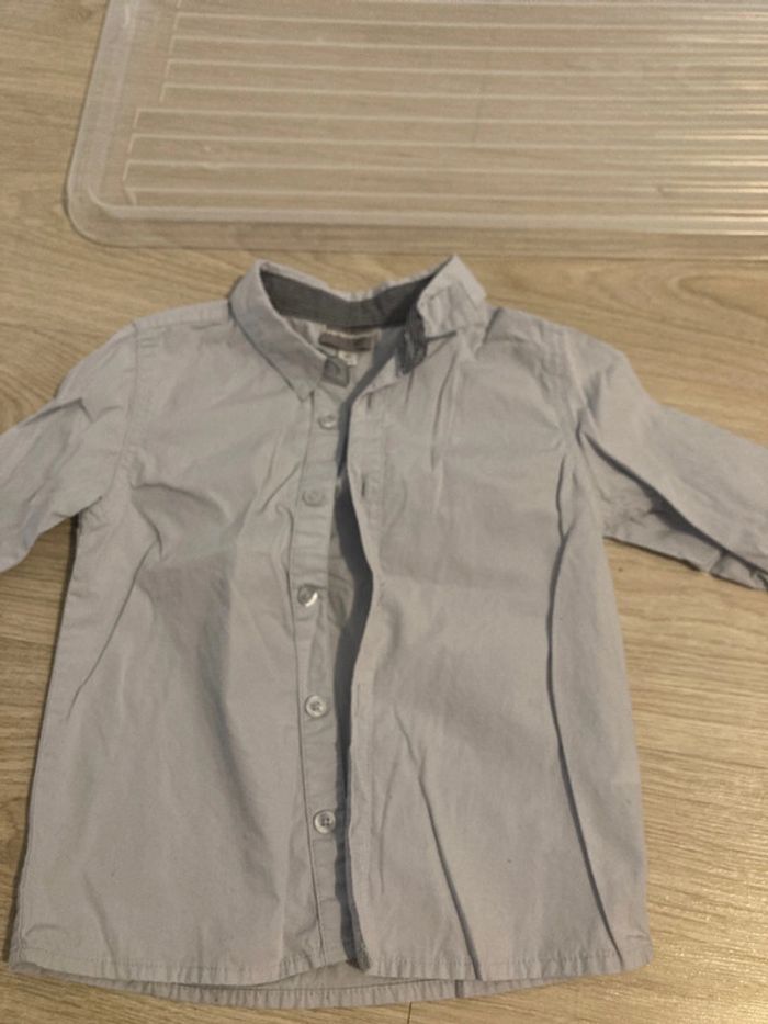 Chemise manche longue 18 24 mois