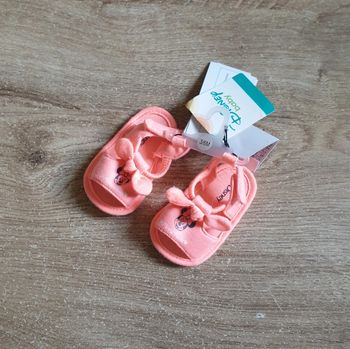 🩷 Sandales Disney Minnie pointure 3/6 mois neuf 18 #emyfleury_pointure18fille