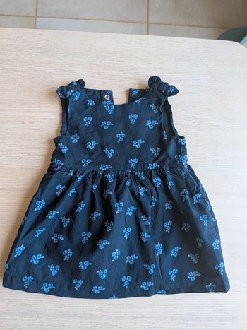 Robe bleue Kiabi 3 mois