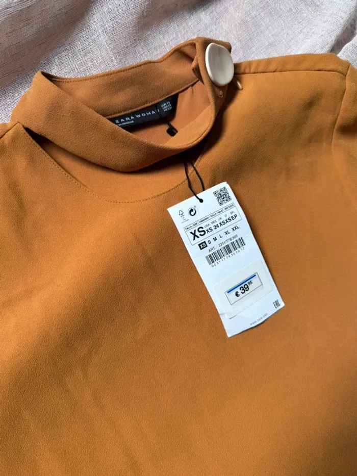 Ensemble jaune moutarde Zara - photo numéro 3