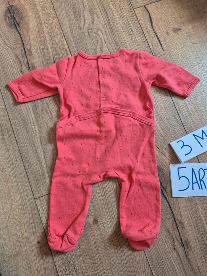 🌼 Pyjama bébé Gémo – 3 mois - photo numéro 6