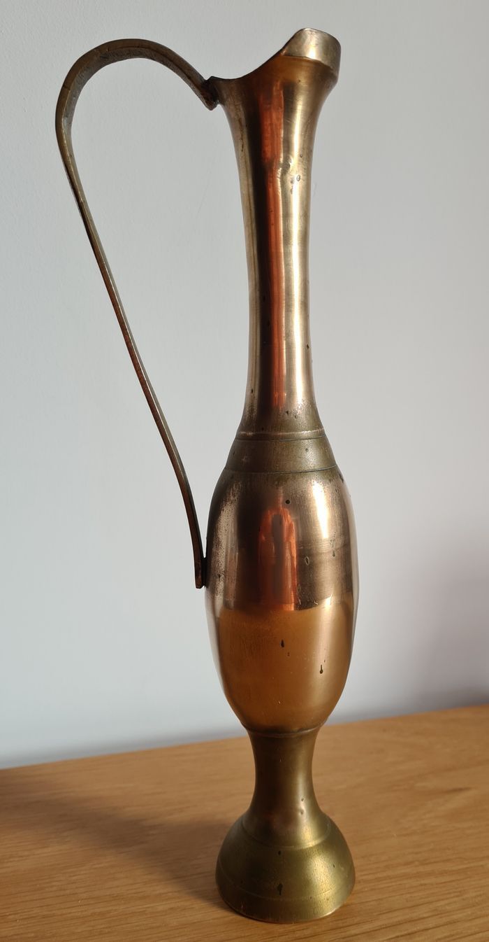 Vase en laiton 30 cm - photo numéro 1