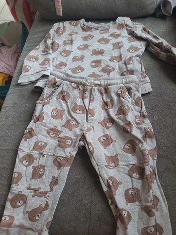 Ensemble garçons ourson