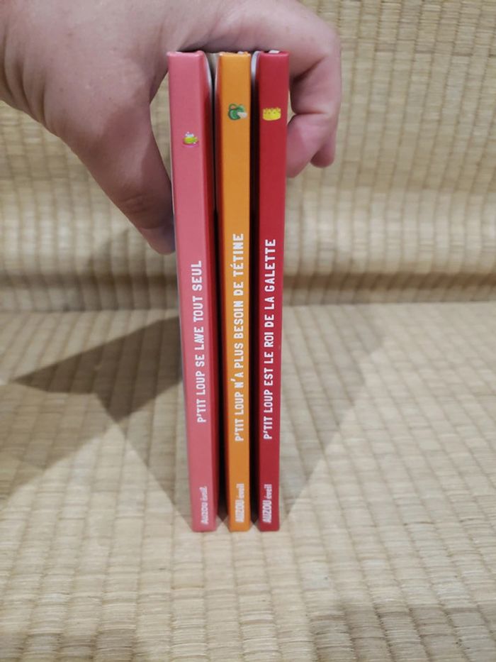 Lot de 3 livres p'tit loup - photo numéro 2