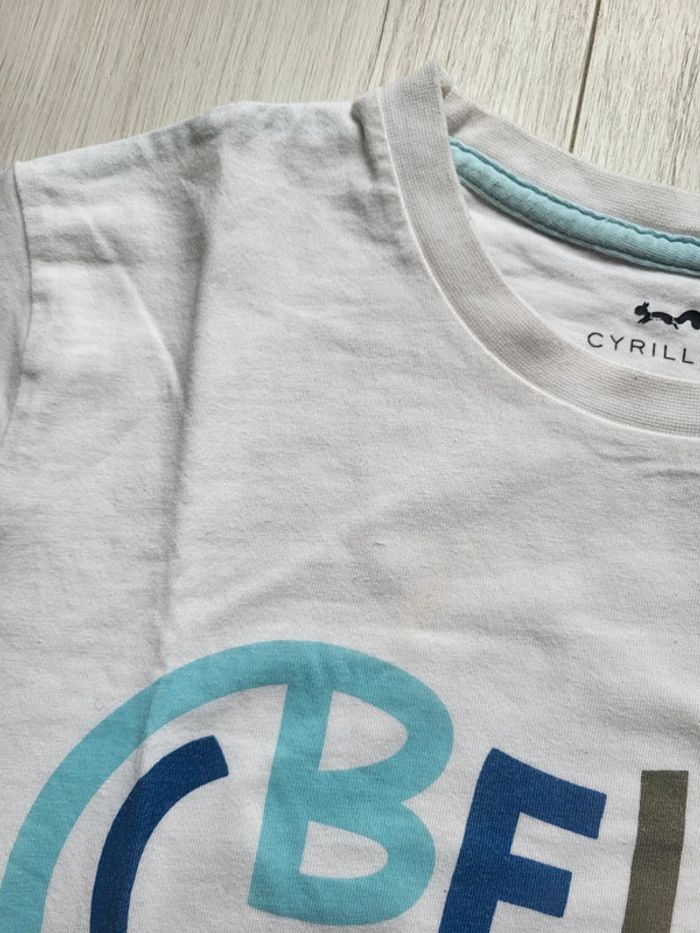 Lot de 2 tee-shirts garçon 16ans cyrillus - photo numéro 5