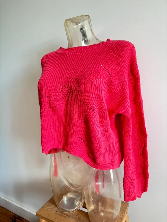 Pull rose à nouer dans le dos - photo numéro 8