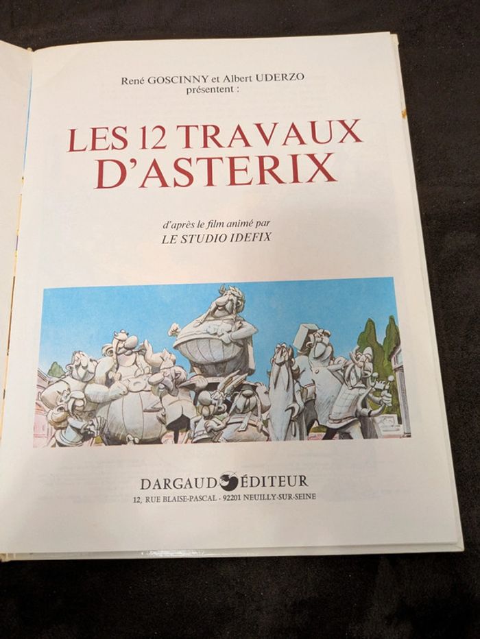 BD les douze travaux d'Astérix - photo numéro 2