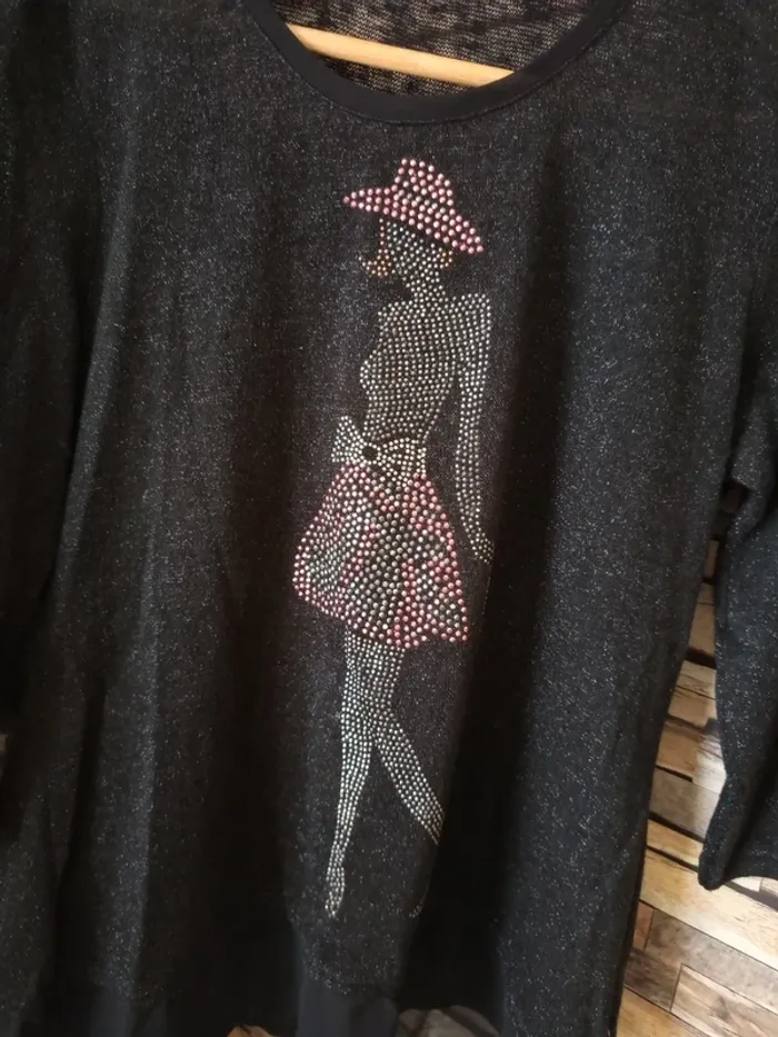 Pull paillettes femme - photo numéro 2