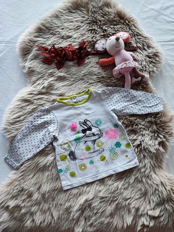 T-shirt lapin orchestra 9 mois