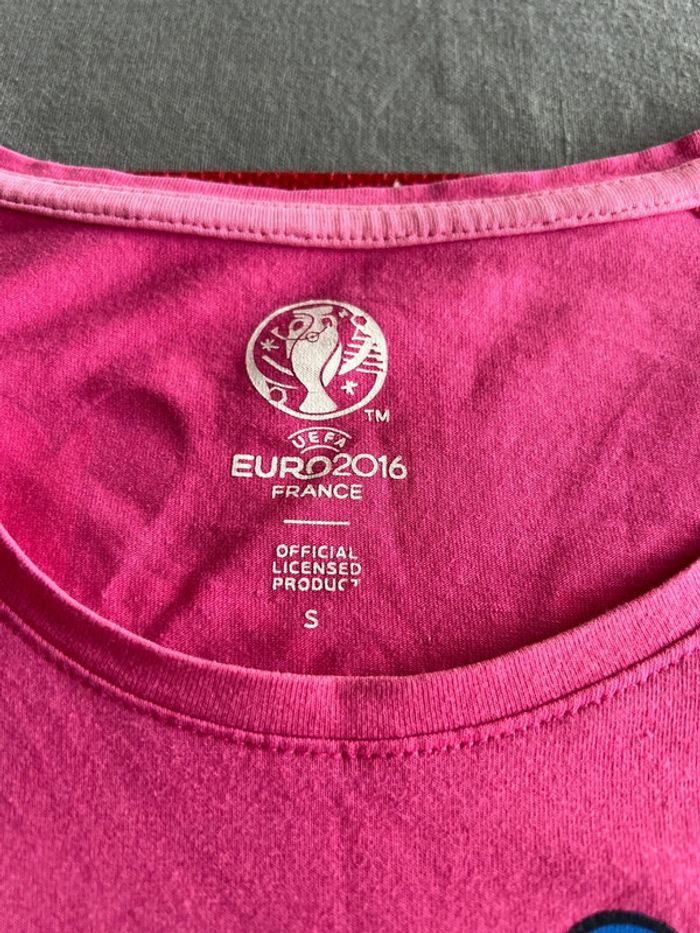 TEE shirt rose euro 2016 - photo numéro 3