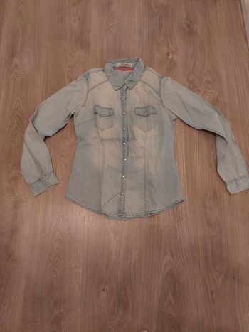 Chemisier en jeans