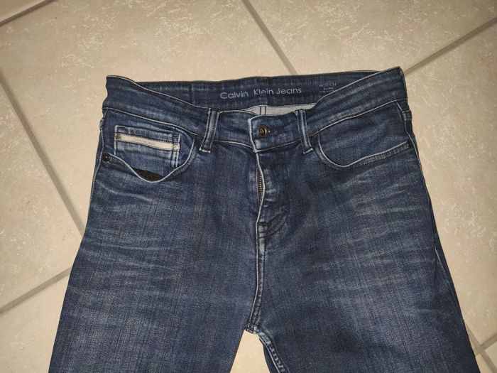 Jean homme Calvin Klein W30L34 slim straight - photo numéro 2
