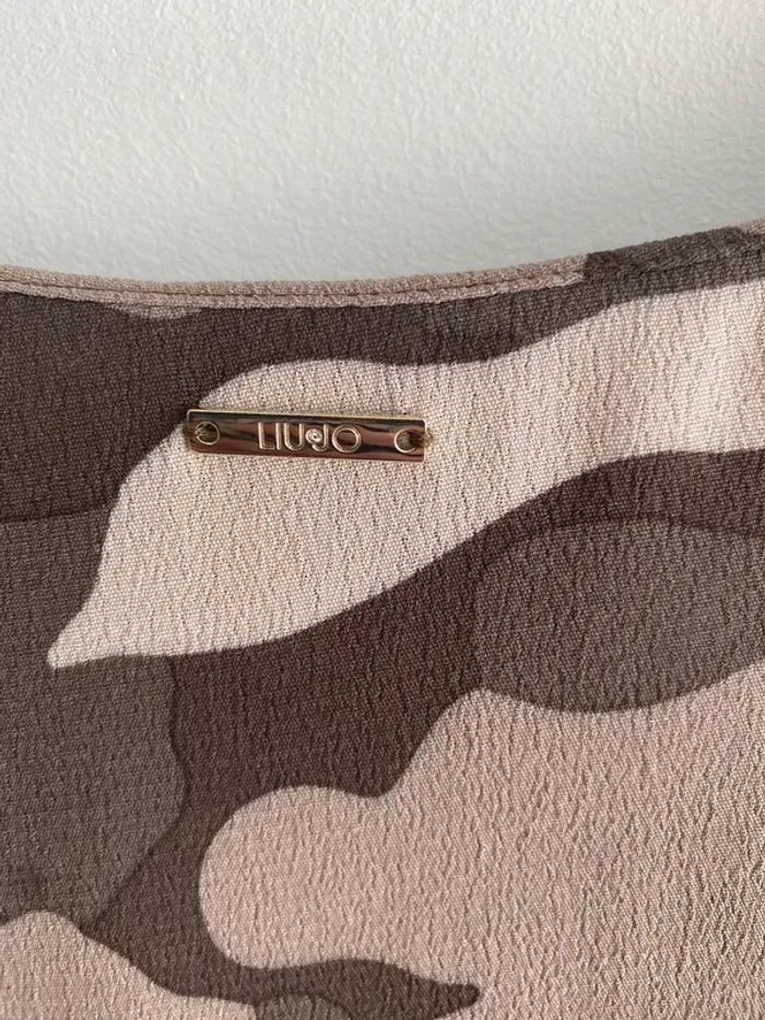 Blouse liu jo camouflage verte - photo numéro 8