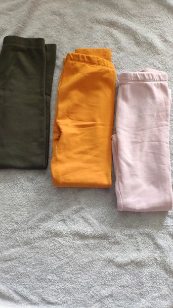 Lot de 3 leggings épais 10 ans